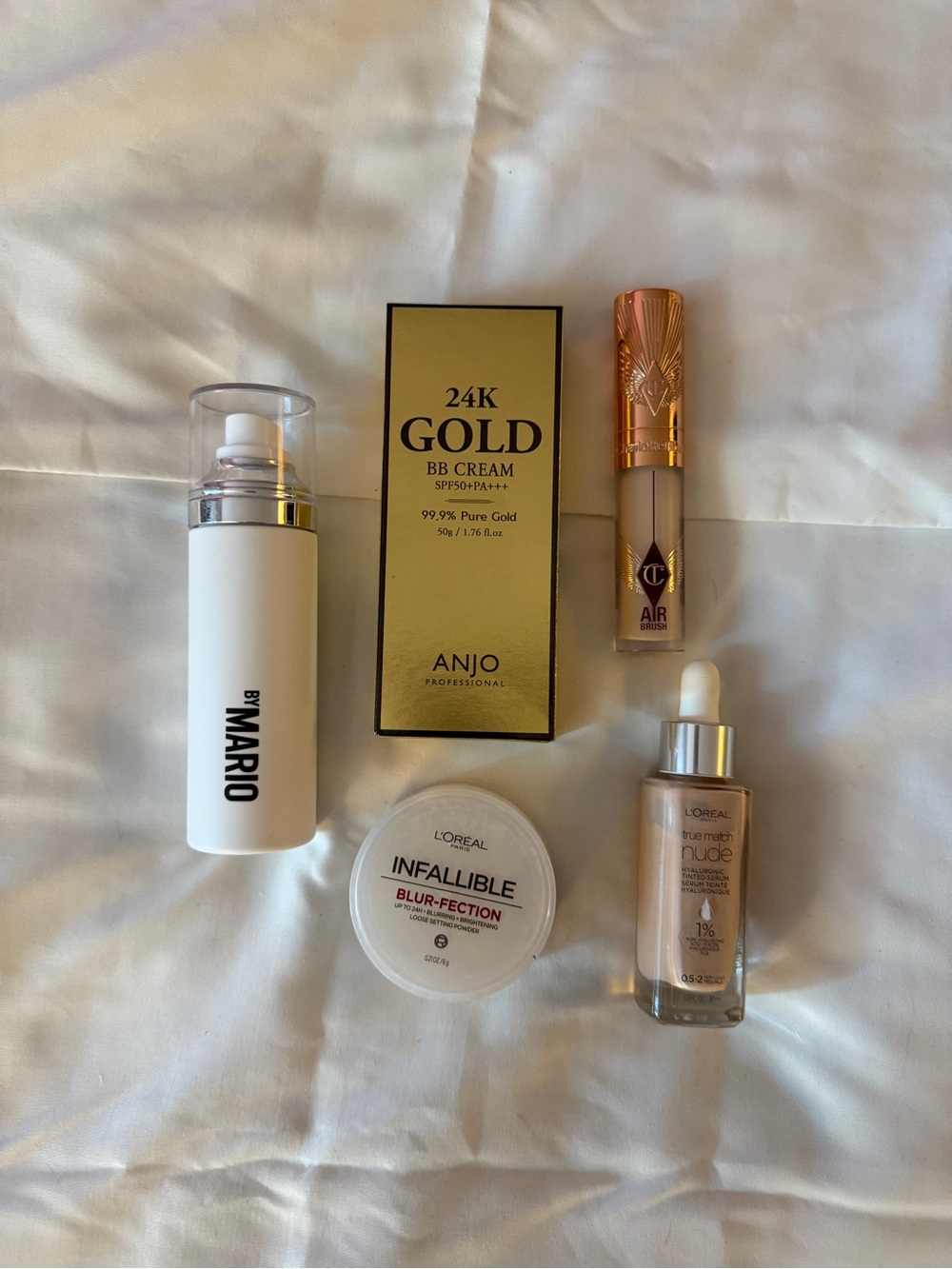 Complexion Bundle - Foundation, concealer, powder + setting spray